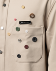 X Song For The Mute ADI006 Shirt - Stone Khaki
