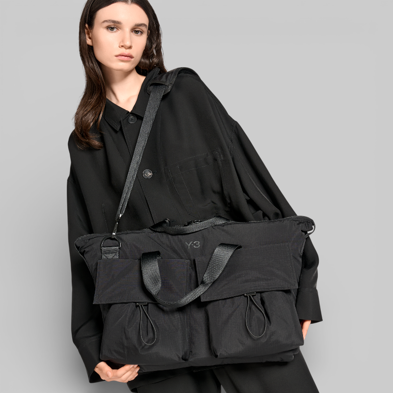 Utility Messenger Bag - Black