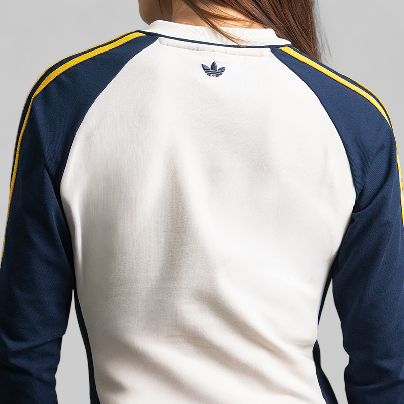 X Miaou Motorsport Long Sleeve Top - White