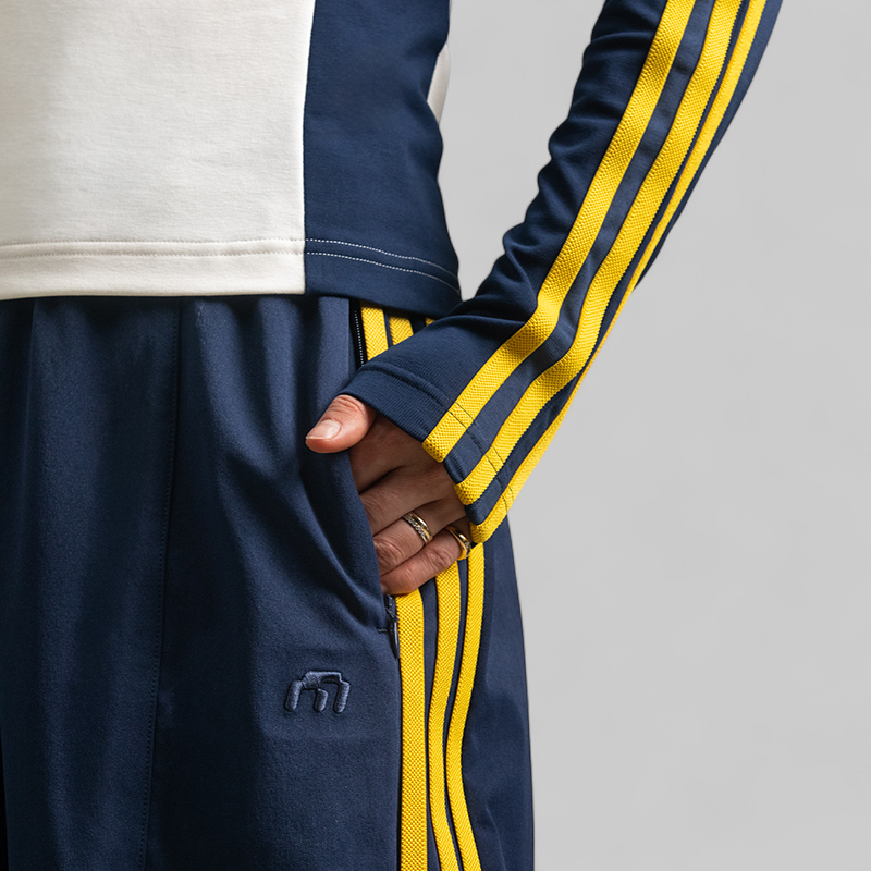 X Miaou Motorsport Long Sleeve Top - White