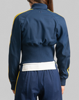 X Miaou Motorsport Corset Tracktop - Collegiate Navy