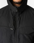 Hood Utility Jacket - Black