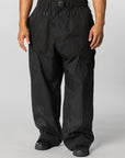 Utility Straight Pant - Black