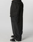 Utility Straight Pant - Black