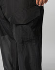 Utility Straight Pant - Black