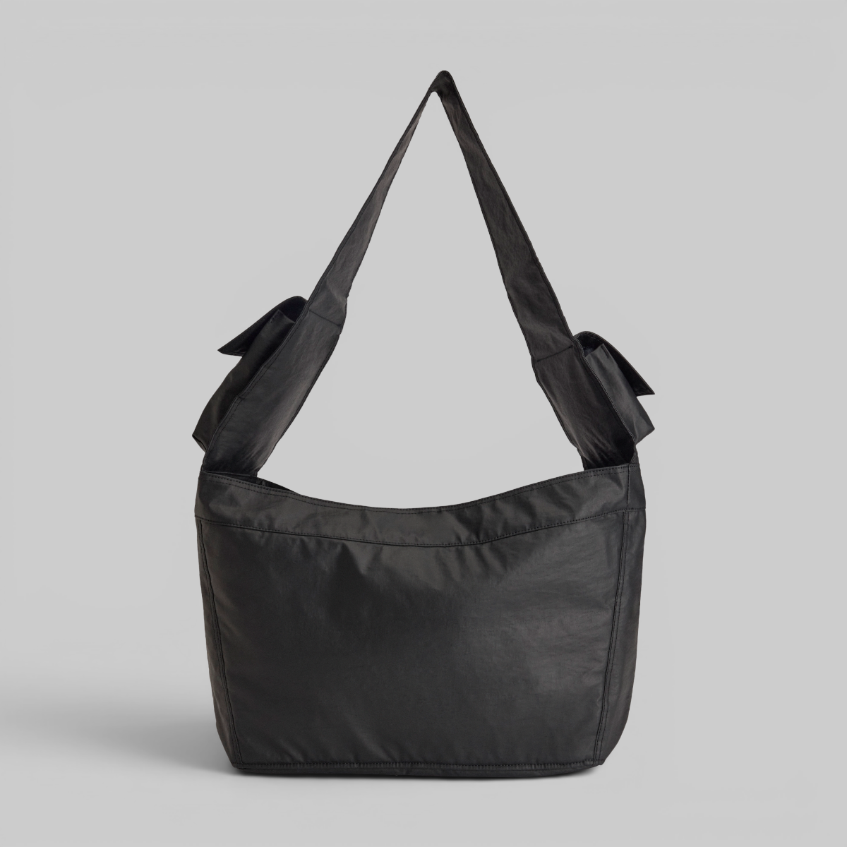Newspaper Bag L - Black