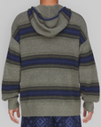 X CLOT By Edison Chen Baja Hoodie - Trace Khaki/Tech Indigo