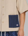 X CLOT By Edison Chen Shirt - Warm Sandstone