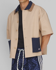 X CLOT By Edison Chen Shirt - Warm Sandstone