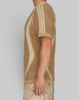 X CLOT By Edison Chen Knit Jersey - Cardboard