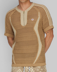 X CLOT By Edison Chen Knit Jersey - Cardboard