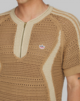 X CLOT By Edison Chen Knit Jersey - Cardboard