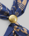 X CLOT By Edison Chen Bandana - Tech Indigo/Cardboard