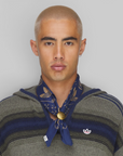 X CLOT By Edison Chen Bandana - Tech Indigo/Cardboard