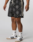 X CLOT By Edison Chen Ikat Short - Carbon