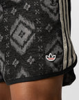 X CLOT By Edison Chen Ikat Short - Carbon