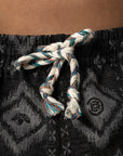 X CLOT By Edison Chen Ikat Short - Carbon