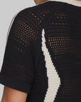 X CLOT By Edison Chen Knit Jersey - Black/Wonder White