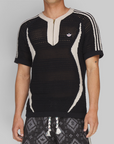X CLOT By Edison Chen Knit Jersey - Black/Wonder White