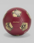 X Wales Bonner Football Ball - Burgundy