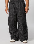 X Bape Jacquard Pant - Black