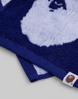 X Bape FB Towel - Japan Blue