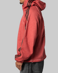 X Thug Club Sweat Hoodie - Power Red