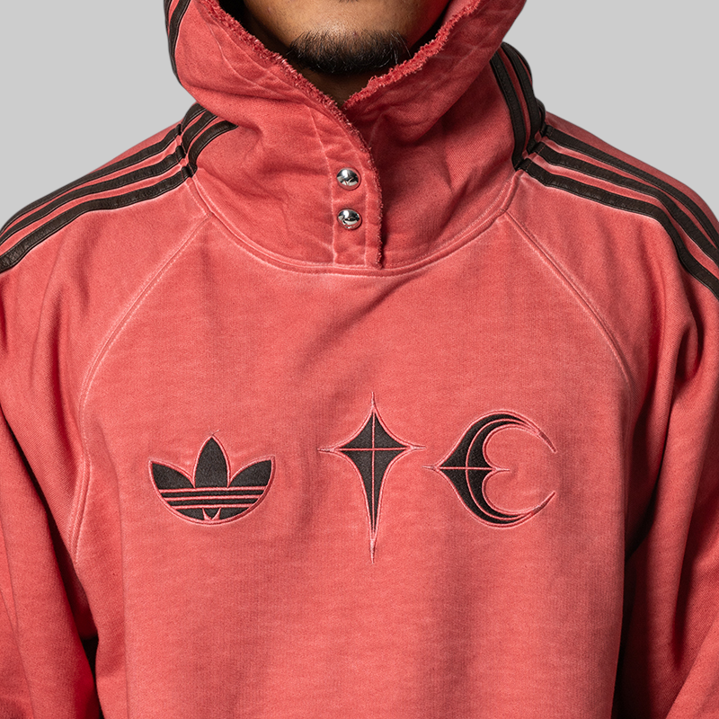 X Thug Club Sweat Hoodie - Power Red