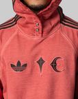 X Thug Club Sweat Hoodie - Power Red