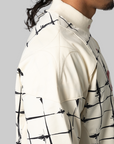 X Thug Club Goalie Long Sleeve - Cream White