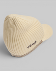 Y-3 by Wales Bonner Beanie Cap - Cream White