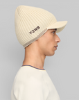 Y-3 by Wales Bonner Beanie Cap - Cream White