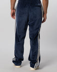 X Wales Bonner Velour Trackpant - Collegiate Navy