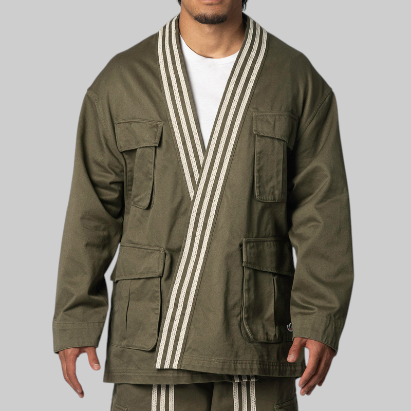 X CLOT By Edison Chen Jacket - Olive Strata
