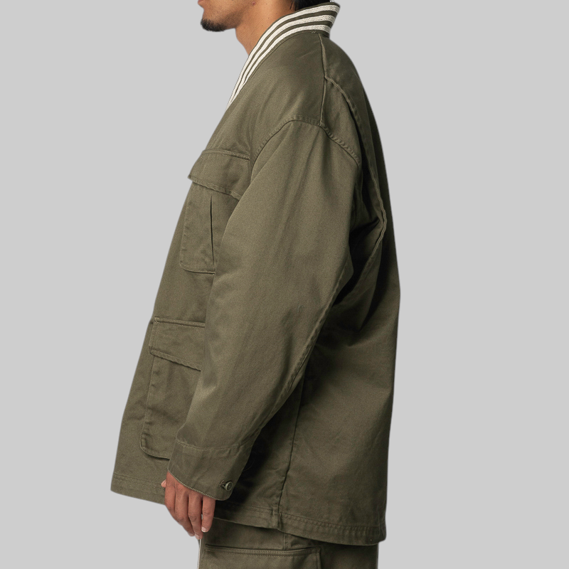 X CLOT By Edison Chen Jacket - Olive Strata