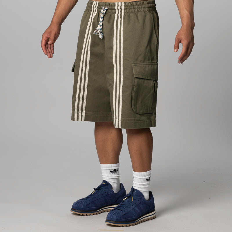 X CLOT By Edison Chen Short - Olive Strata