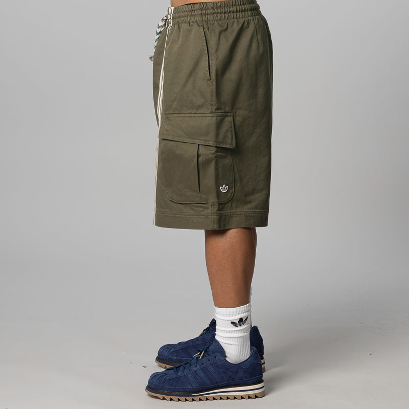 X CLOT By Edison Chen Short - Olive Strata
