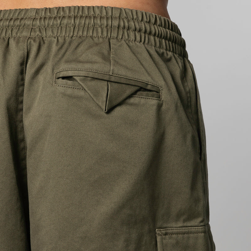 X CLOT By Edison Chen Short - Olive Strata