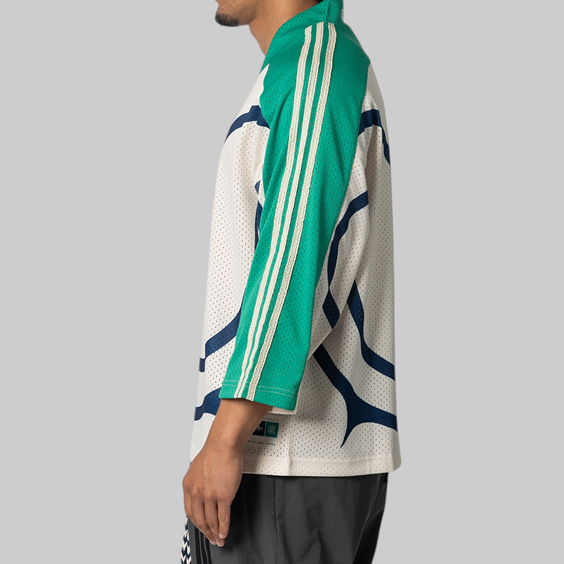 X CLOT By Edison Chen Hockey Jersey - Wonder White
