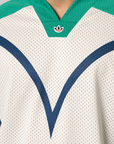 X CLOT By Edison Chen Hockey Jersey - Wonder White