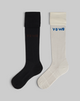 Y-3 By Wales Bonner Football Socks - Off White/Black
