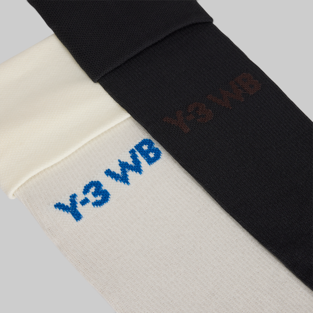 Y-3 By Wales Bonner Football Socks - Off White/Black