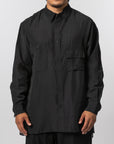 Shirt Long Sleeve - Black