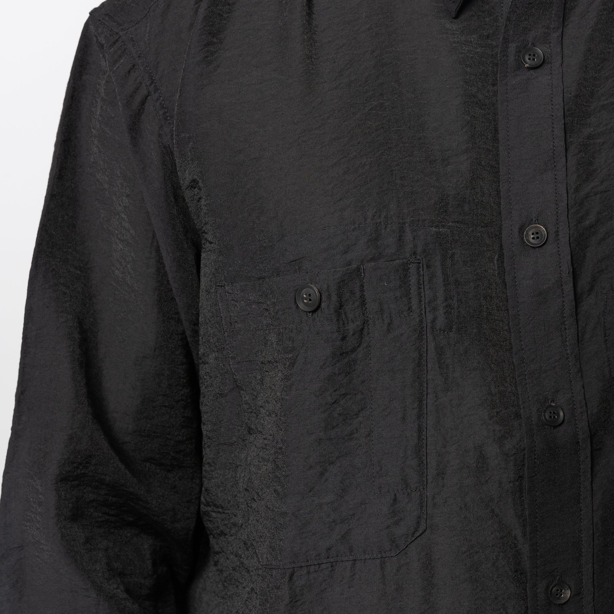 Shirt Long Sleeve - Black