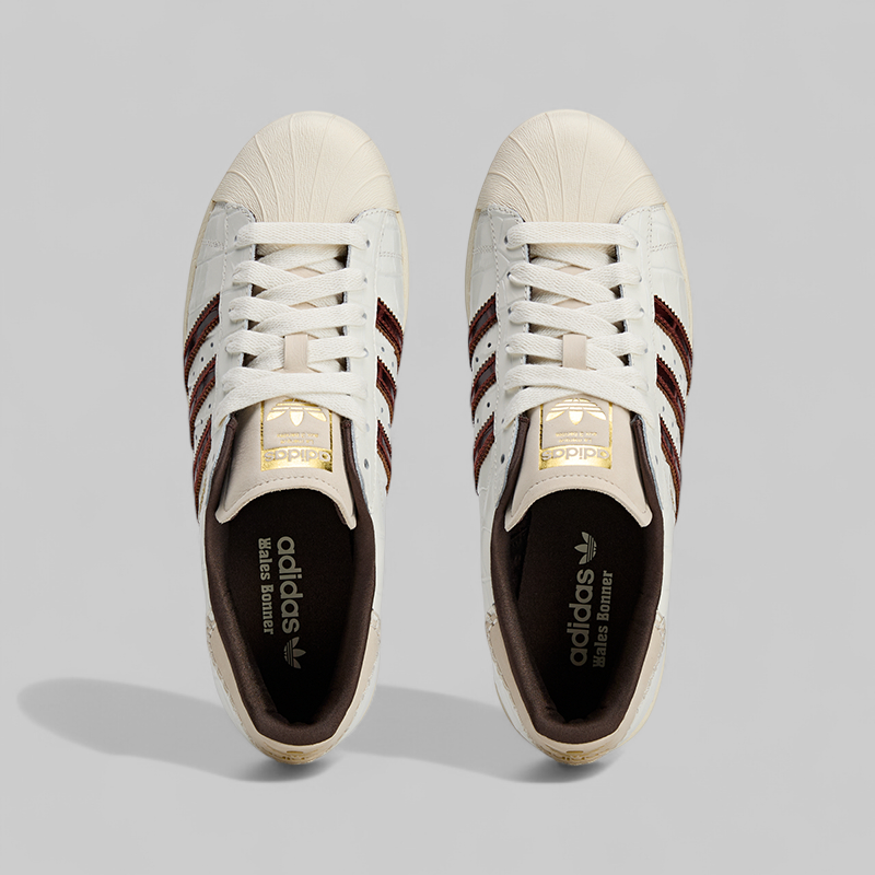 X Wales Bonner Superstar - Wonder White/Fox Brown