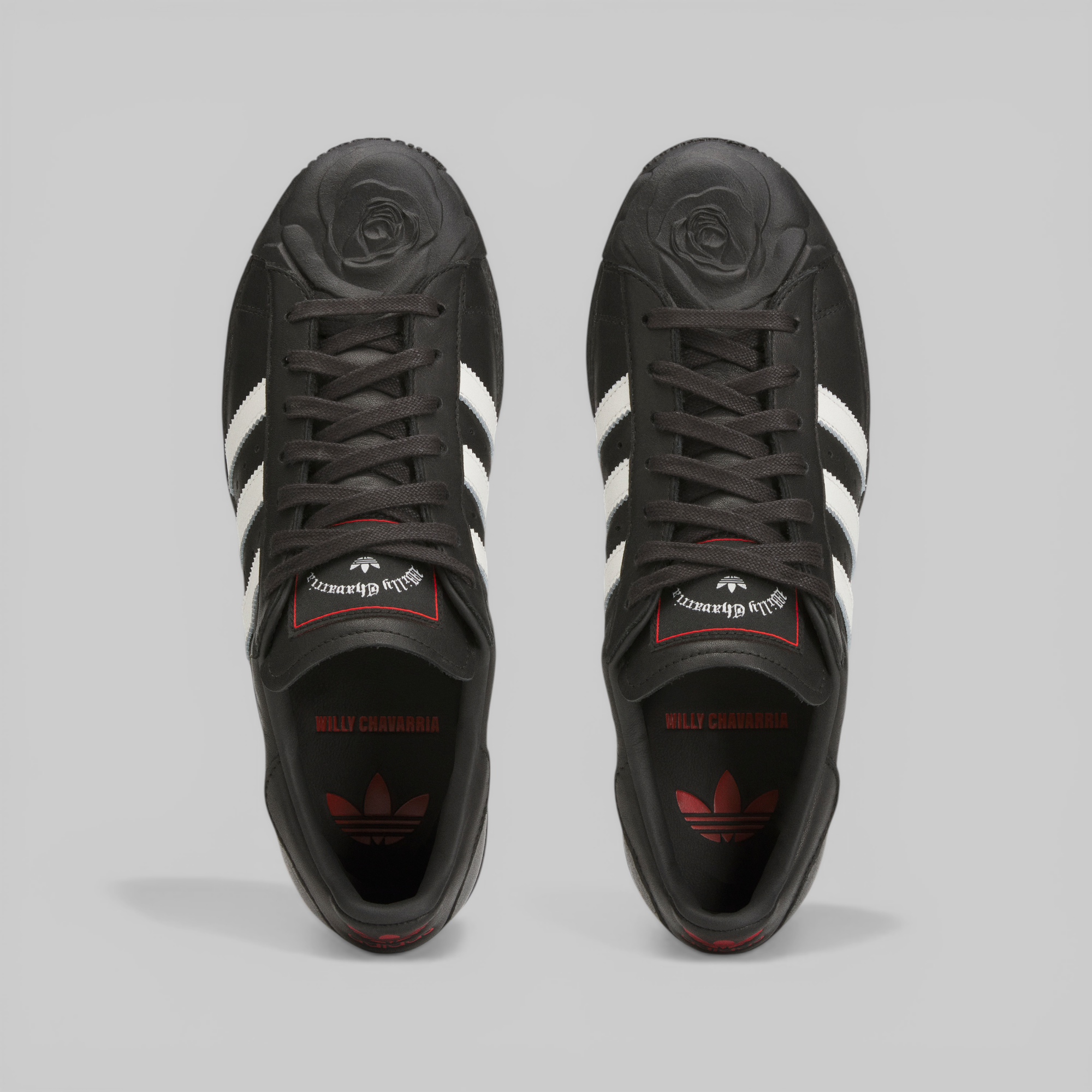 X Willy Chavarria Superstar - Black/White/Red