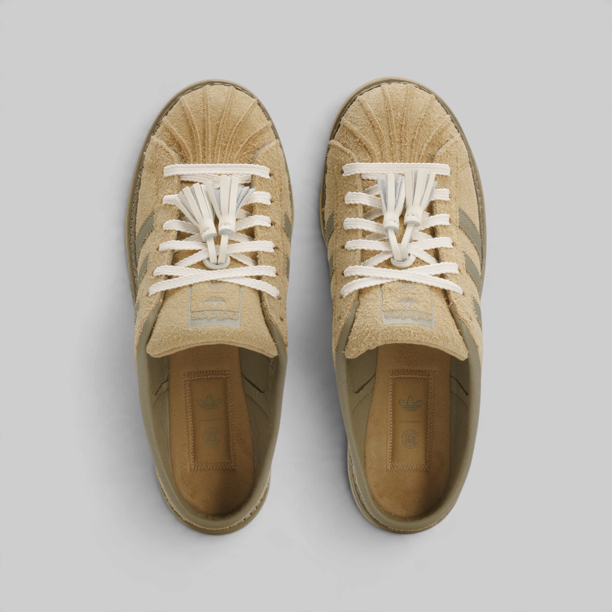 X CLOT By Edison Chen Sawooth Mule - Cardboard