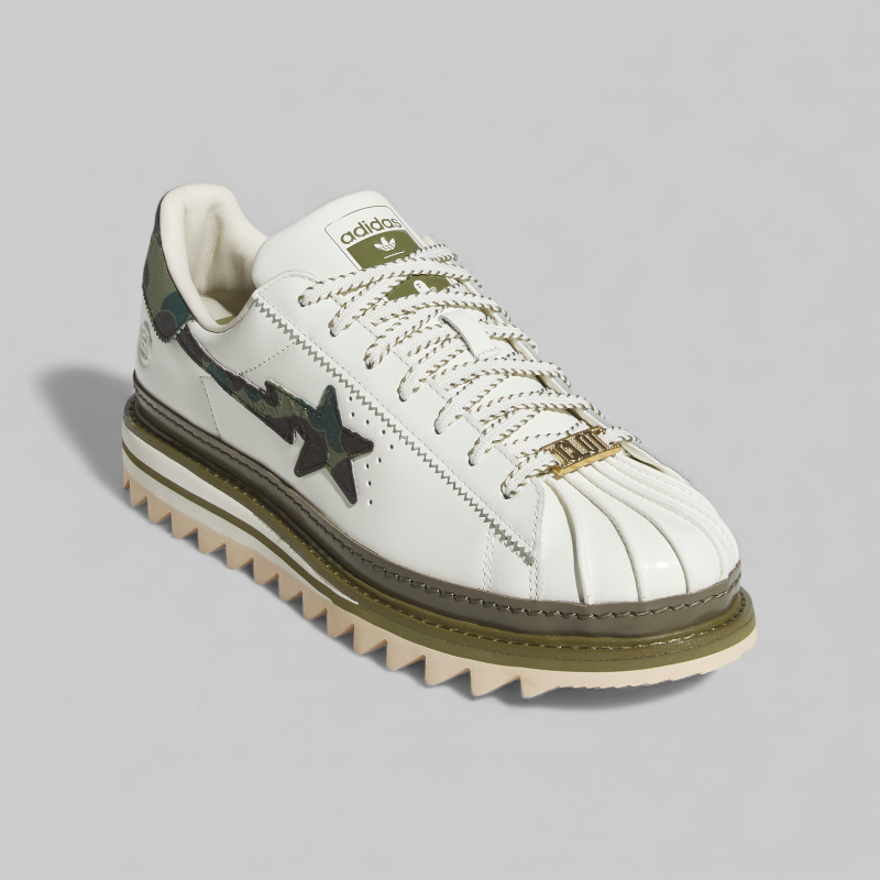 X CLOT By Edison Chen X A Bathing Ape Superstar - Off White