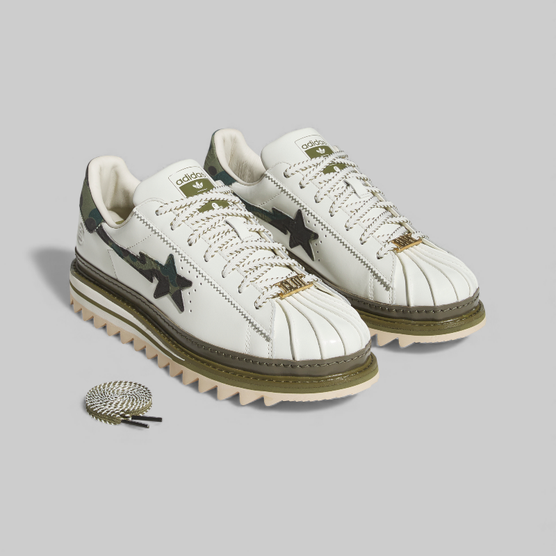 X CLOT By Edison Chen X A Bathing Ape Superstar - Off White