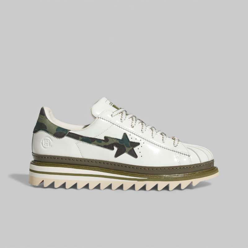 X CLOT By Edison Chen X A Bathing Ape Superstar - Off White